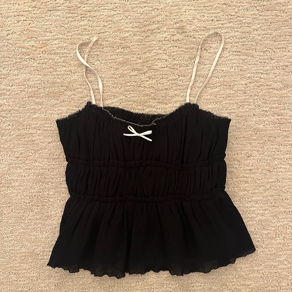 Women’s Black Zara Tank Top